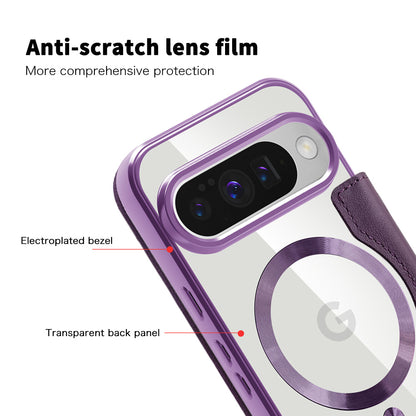Custodia MagSafe per Google Pixel 10 Pro XL, Techsuit, SmartMag Book, Viola