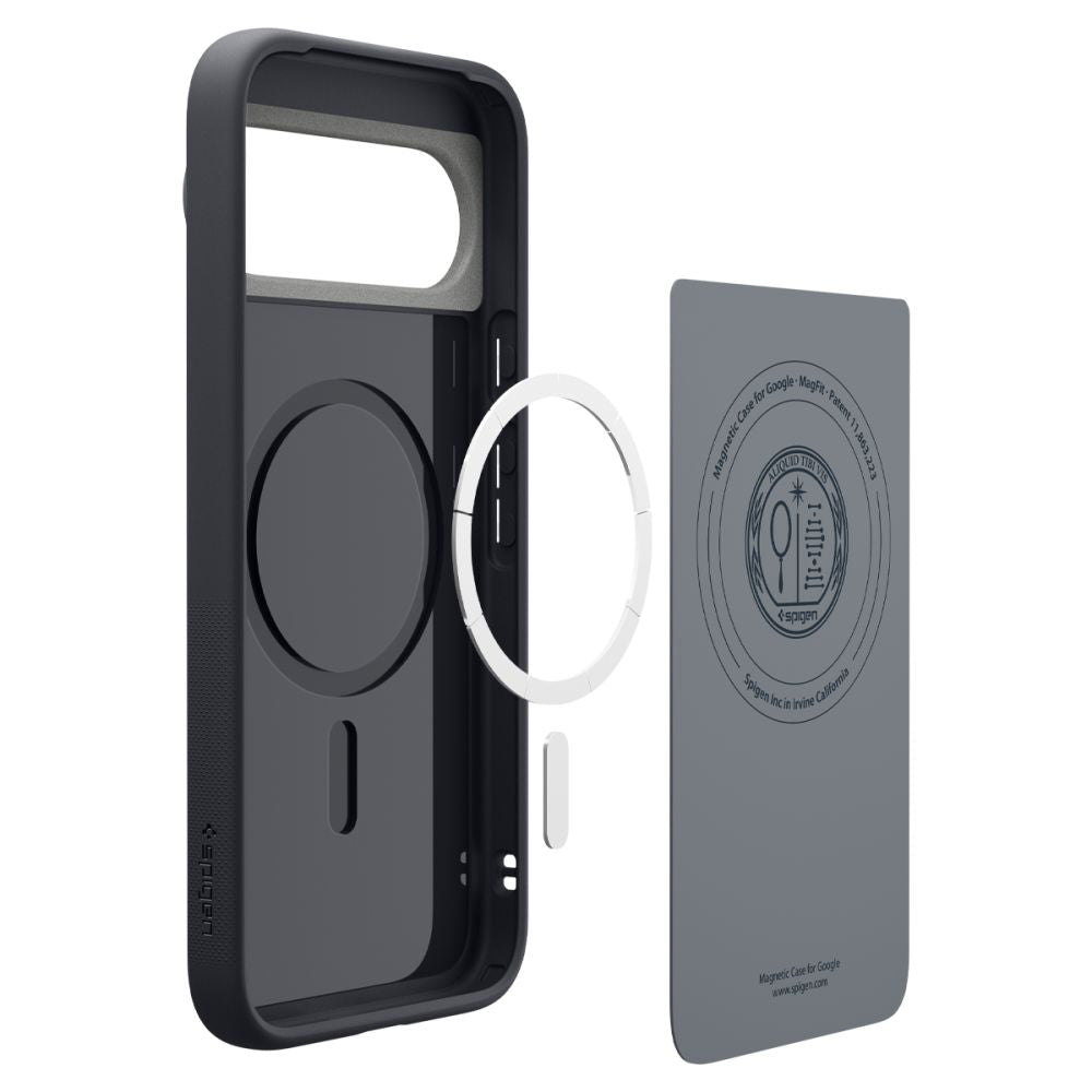 Custodia MagSafe per Google Pixel 10 Pro / 10, Spigen, Caseology Nano Pop, Nera ACS09713