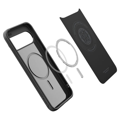 Custodia MagSafe per Google Pixel 10 Pro / 10, Spigen, Liquid Air, Nero Opaco ACS09695