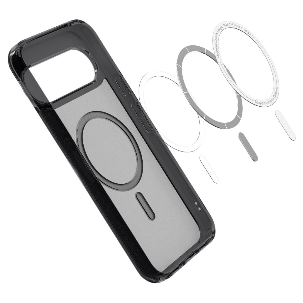 Custodia MagSafe per Google Pixel 10 Pro / 10, Spigen, Ultra Hybrid, Nera Satinata ACS09703