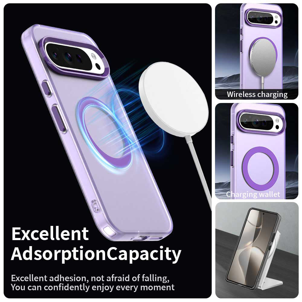 Custodia MagSafe per Google Pixel 10 Pro / 10, Techsuit, CandyCase, Viola