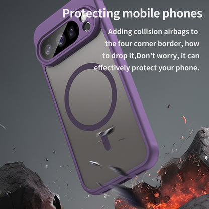 Custodia MagSafe per Google Pixel 10 Pro, Techsuit, HaloFrost II, Viola