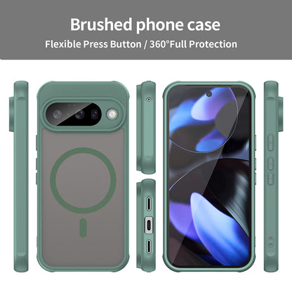Custodia MagSafe per Google Pixel 10 Pro, Techsuit, HaloFrost II, Verde