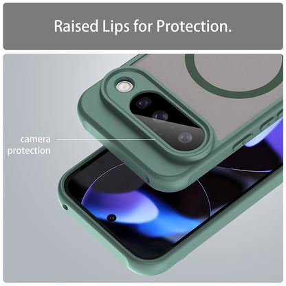 Custodia MagSafe per Google Pixel 10 Pro, Techsuit, HaloFrost II, Verde