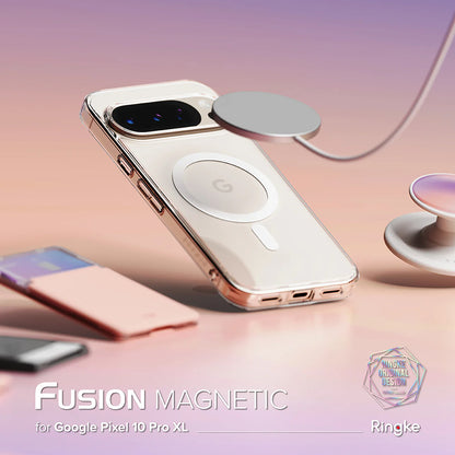 Custodia MagSafe per Google Pixel 10 Pro XL, Ringke, Fusion, Trasparente