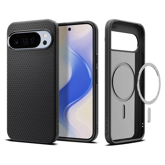 MagSafe Case for Google Pixel 10 Pro XL, Spigen, Liquid Air, Matte Black ACS09718