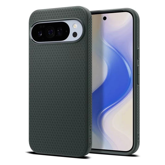 MagSafe Case for Google Pixel 10 Pro XL, Spigen, Liquid Air, Green ACS09719