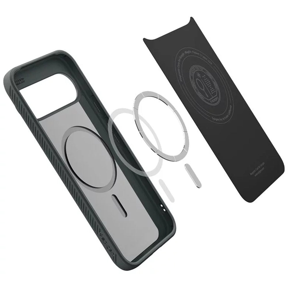 Custodia MagSafe per Google Pixel 10 Pro XL, Spigen, Liquid Air, Verde ACS09719