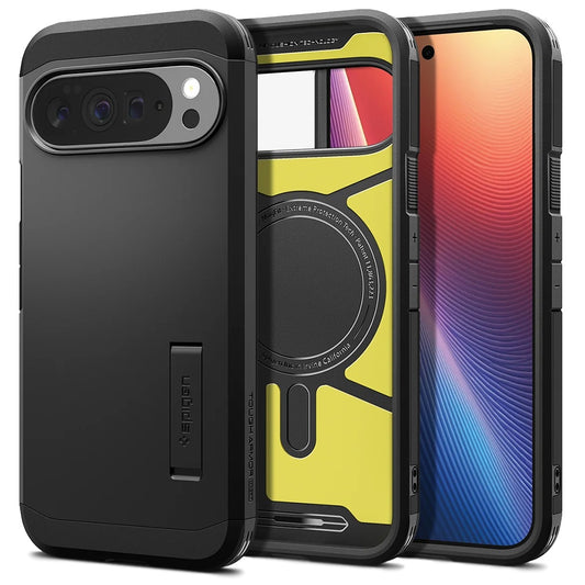 Custodia MagSafe per Google Pixel 10 Pro XL, Spigen, Tough Armor, Nera