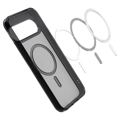 Custodia MagSafe per Google Pixel 10 Pro XL, Spigen, Ultra Hybrid, Nera Satinata ACS09726