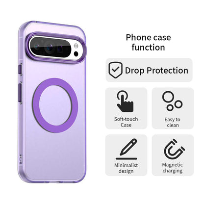 Custodia MagSafe per Google Pixel 10 Pro XL, Techsuit, CandyCase, Viola