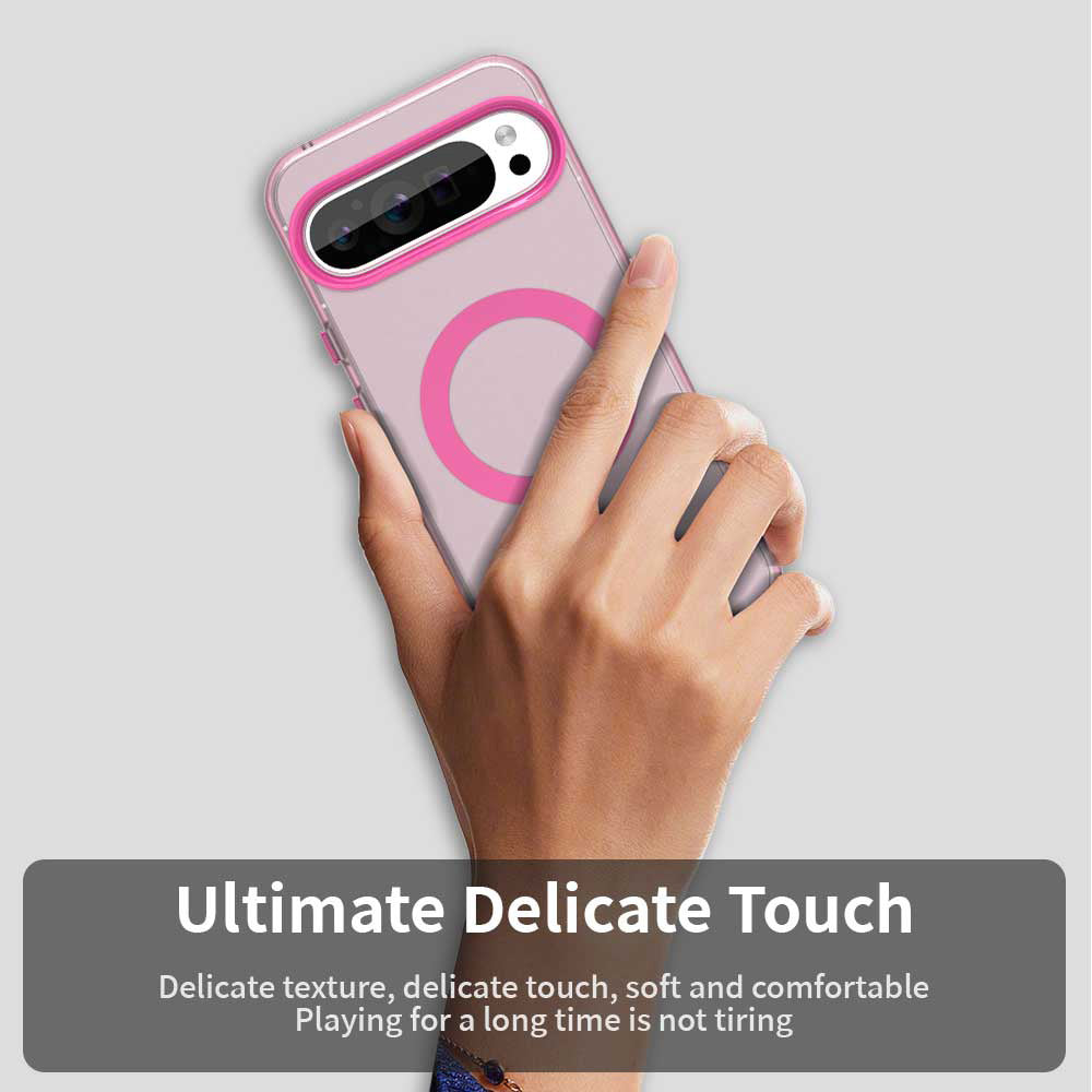 Custodia MagSafe per Google Pixel 10 Pro XL, Techsuit, CandyCase, Rosa