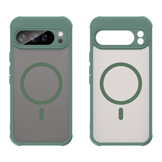 Custodia MagSafe per Google Pixel 10 Pro XL, Techsuit, HaloFrost II, Verde
