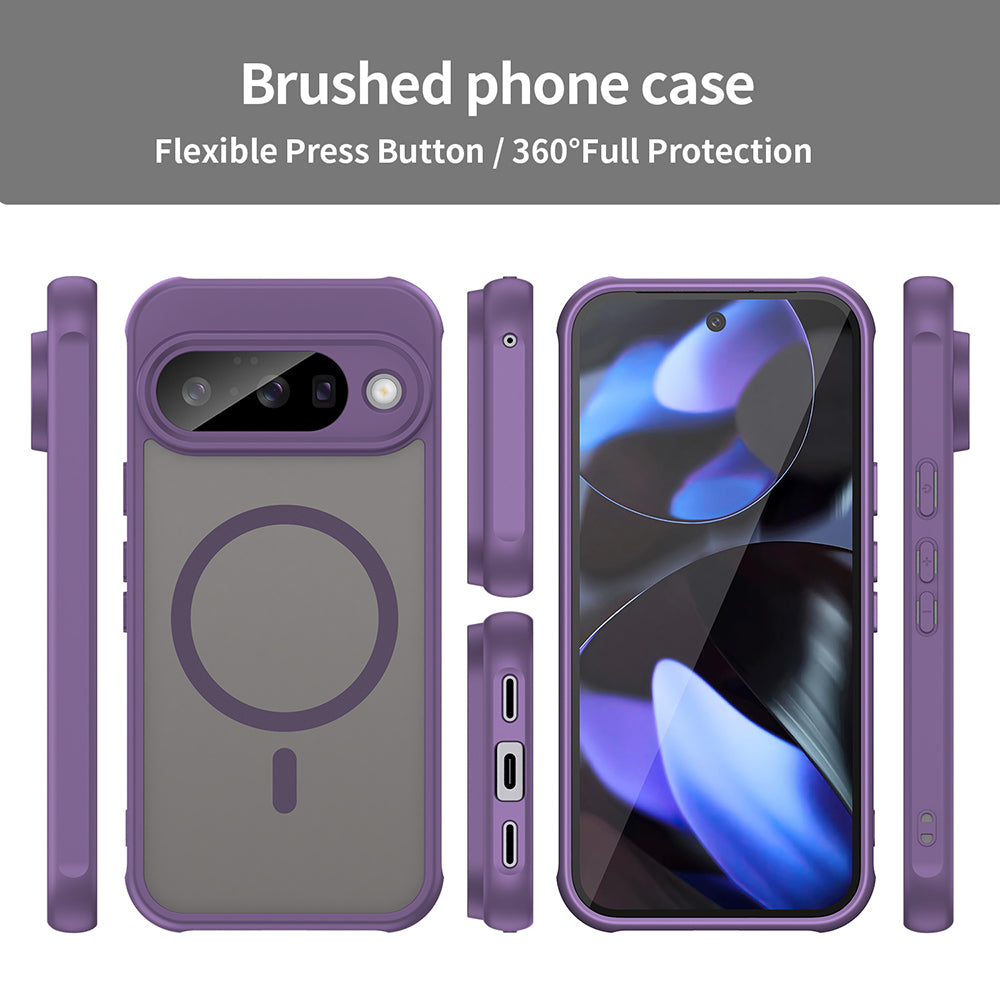 Custodia MagSafe per Google Pixel 10, Techsuit, HaloFrost II, Viola