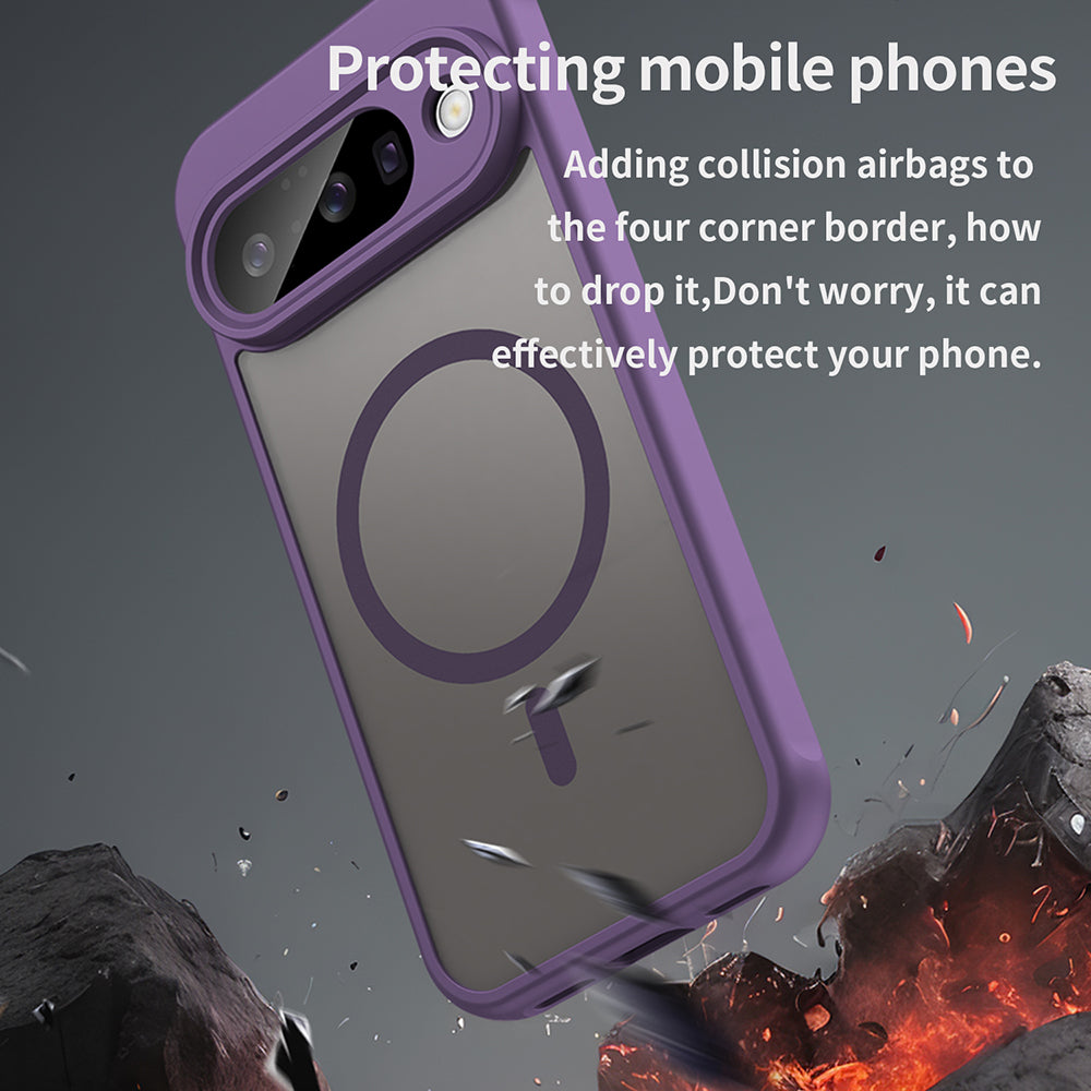 Custodia MagSafe per Google Pixel 10, Techsuit, HaloFrost II, Viola