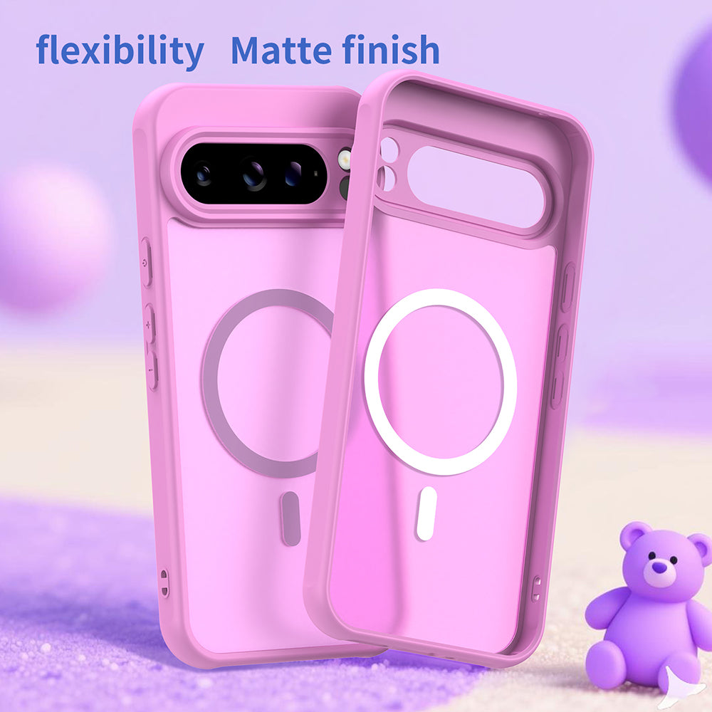 Custodia MagSafe per Google Pixel 10, Techsuit, HaloFrost II, Rosa