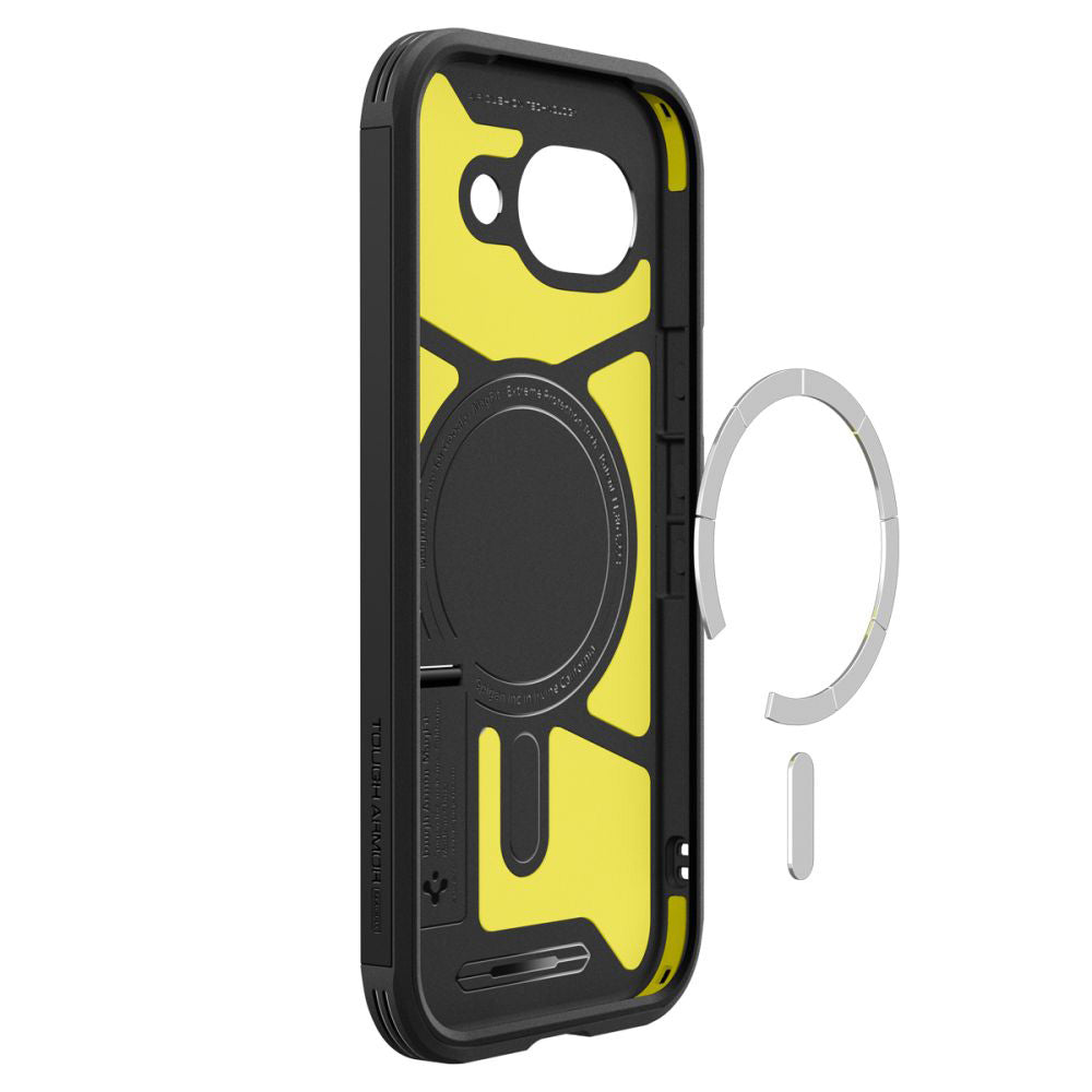 Custodia MagSafe per Google Pixel 10a, Spigen, Tough Armor, Nera ACS11280