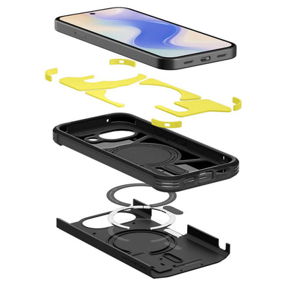 Custodia MagSafe per Google Pixel 10a, Spigen, Tough Armor, Nera ACS11280
