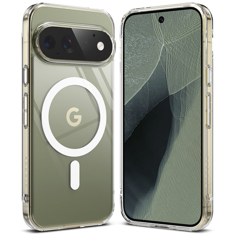 Custodia MagSafe per Google Pixel 11 Pro, Ringke, Fusion, Trasparente