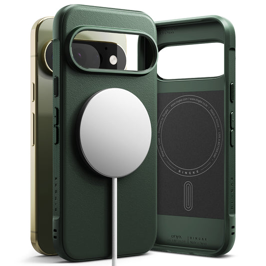 Custodia MagSafe per Google Pixel 11 Pro, Ringke, Onyx, Verde Scuro