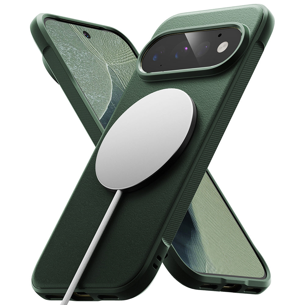 Custodia MagSafe per Google Pixel 11 Pro, Ringke, Onyx, Verde Scuro