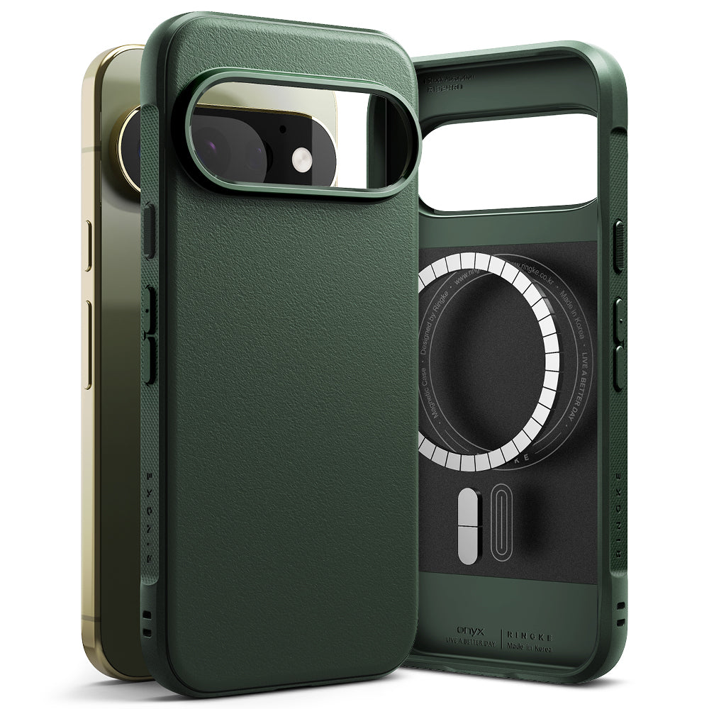 Custodia MagSafe per Google Pixel 11 Pro, Ringke, Onyx, Verde Scuro