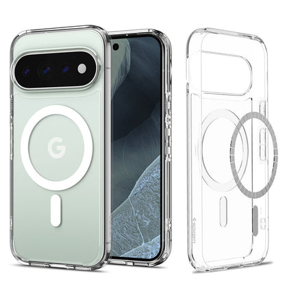 Custodia MagSafe per Google Pixel 11 Pro, Spigen, Ultra Hybrid, Trasparente Bianca ACS11431