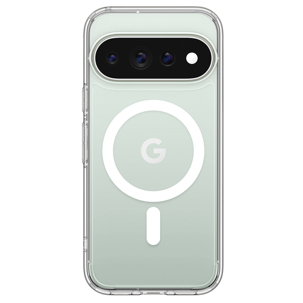 Custodia MagSafe per Google Pixel 11 Pro, Spigen, Ultra Hybrid, Trasparente Bianca ACS11431