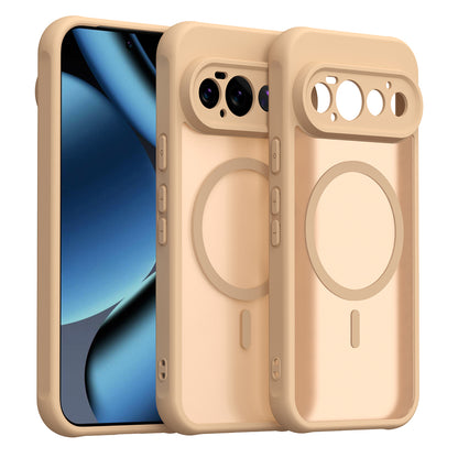 MagSafe Case for Google Pixel 11 Pro, Techsuit, HaloFrost II, Gold
