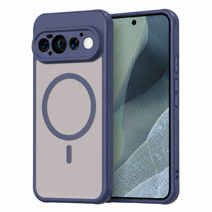 Custodia MagSafe per Google Pixel 11 Pro, Techsuit, HaloFrost II, Blu Navy