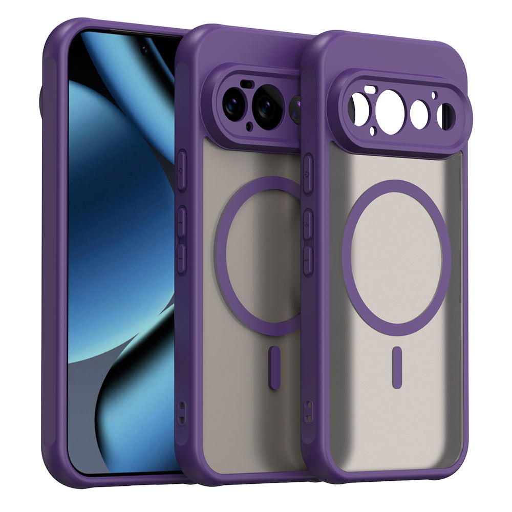 Custodia MagSafe per Google Pixel 11 Pro, Techsuit, HaloFrost II, Viola