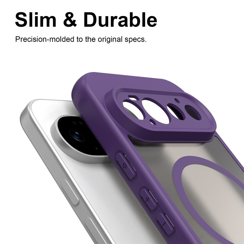 Custodia MagSafe per Google Pixel 11 Pro, Techsuit, HaloFrost II, Viola