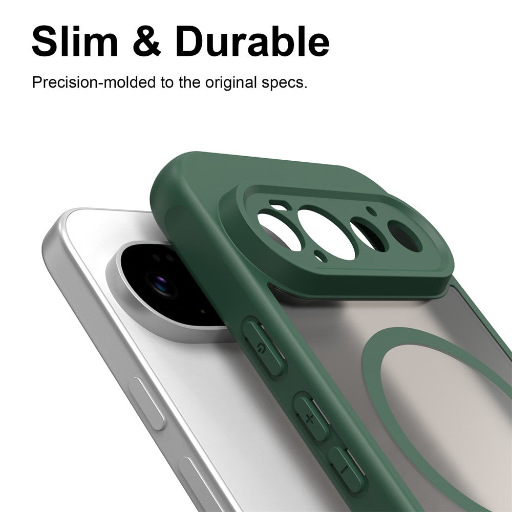 Custodia MagSafe per Google Pixel 11 Pro, Techsuit, HaloFrost II, Verde