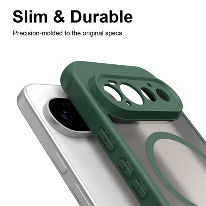 Custodia MagSafe per Google Pixel 11 Pro, Techsuit, HaloFrost II, Verde