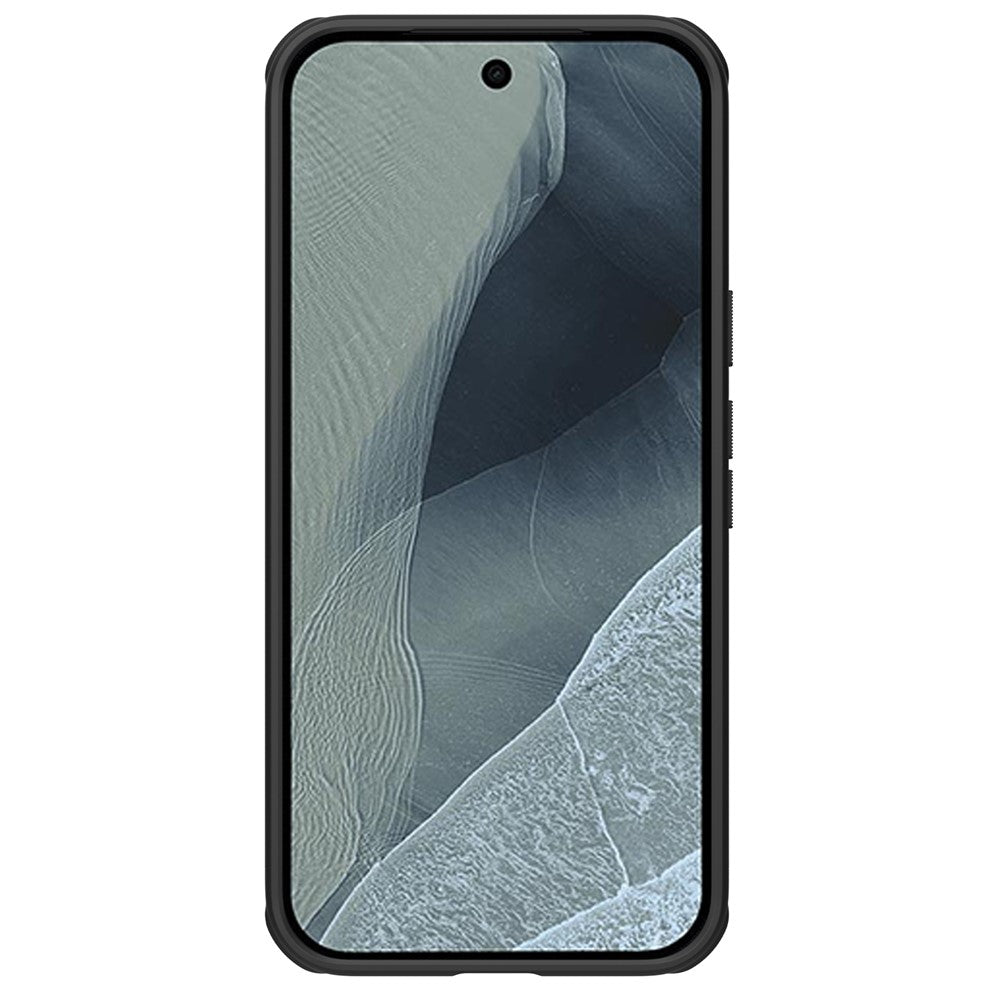 Custodia MagSafe per Google Pixel 11 Pro XL, Nillkin, Super Shield Pro, nera trasparente satinata