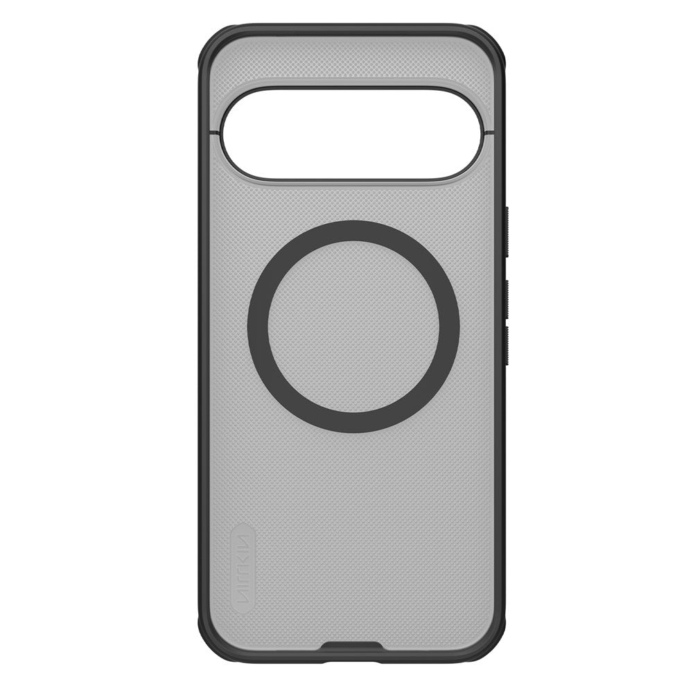 Custodia MagSafe per Google Pixel 11 Pro XL, Nillkin, Super Shield Pro, nera trasparente satinata