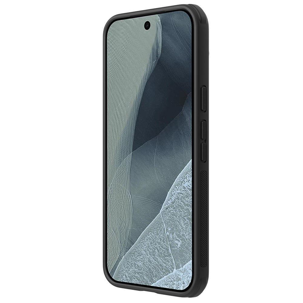 Custodia MagSafe per Google Pixel 11 Pro XL, Nillkin, Super Shield Pro, nera trasparente satinata