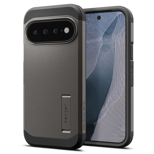 Custodia MagSafe per Google Pixel 11 Pro XL, Spigen, Tough Armor, Grigio ACS11865