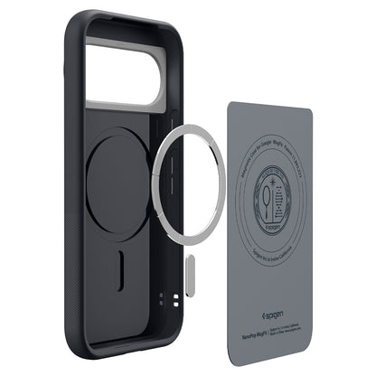 Custodia MagSafe per Google Pixel 11, Spigen, Caseology Nano Pop, Nera ACS11445