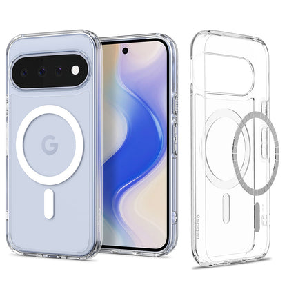 Custodia MagSafe per Google Pixel 11, Spigen, Ultra Hybrid, Trasparente Bianca ACS11441