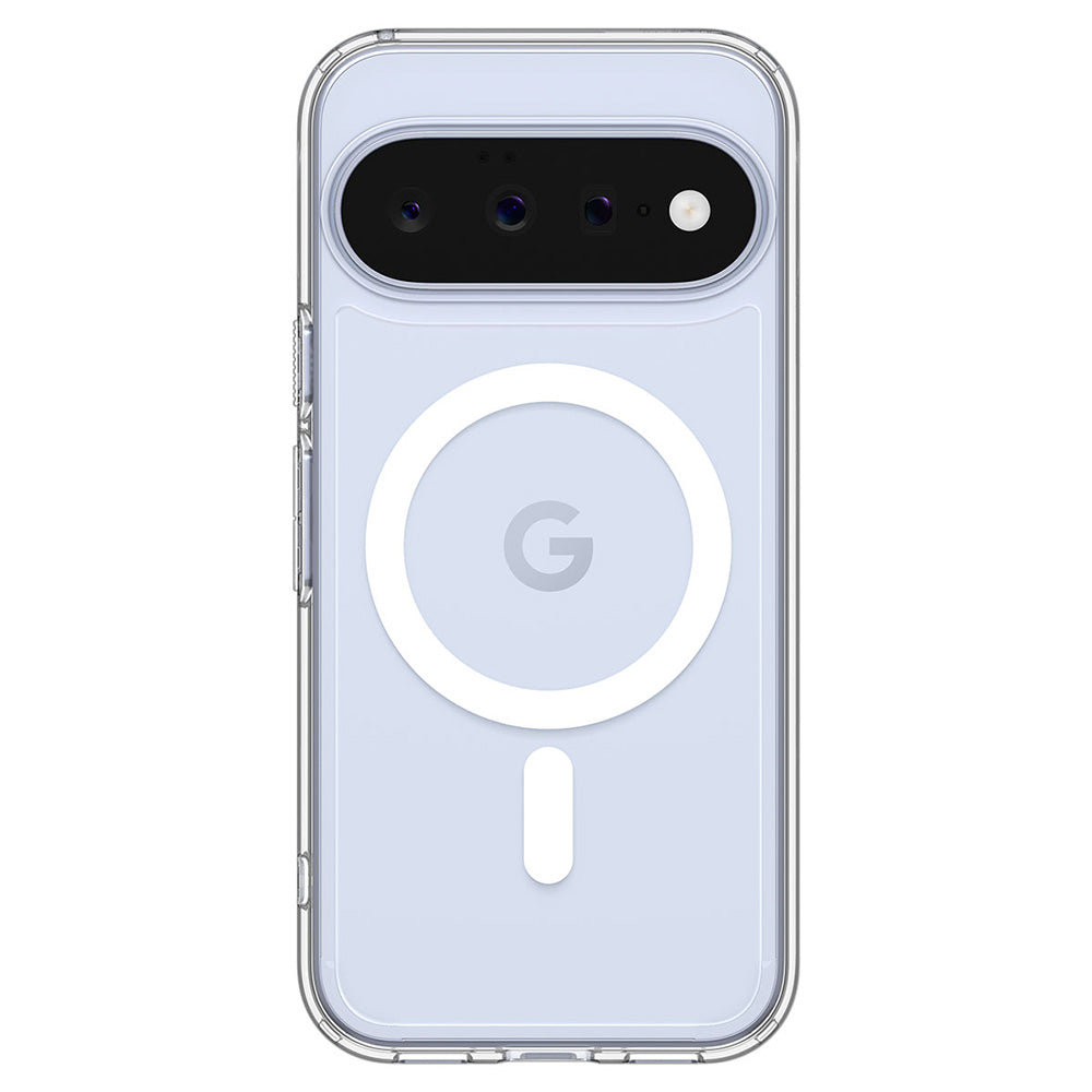 Custodia MagSafe per Google Pixel 11, Spigen, Ultra Hybrid, Trasparente Bianca ACS11441