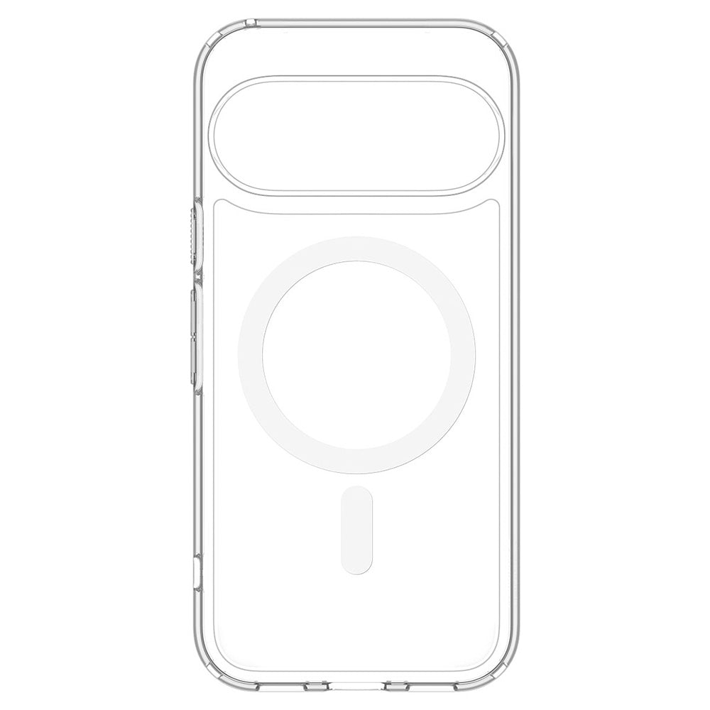 Custodia MagSafe per Google Pixel 11, Spigen, Ultra Hybrid, Trasparente Bianca ACS11441