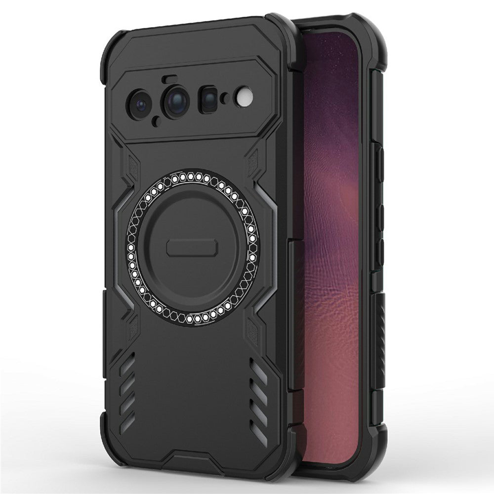 MagSafe Case for Google Pixel 11, Techsuit, ArmorMag, Black