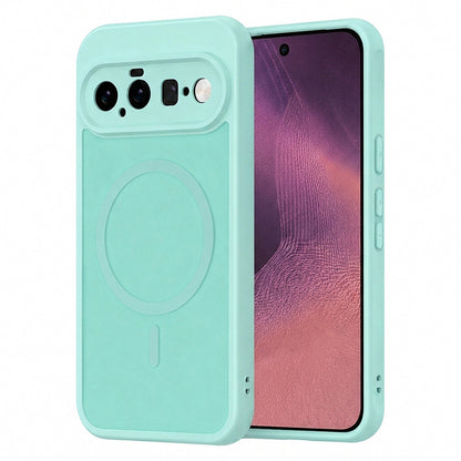 Custodia MagSafe per Google Pixel 11, Techsuit, HaloFrost II, Verde Chiaro