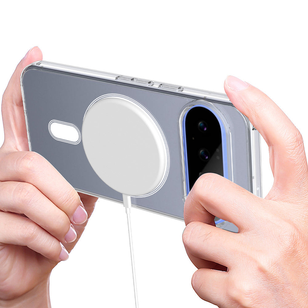 Custodia MagSafe per Google Pixel 11, Techsuit, Pro, Trasparente