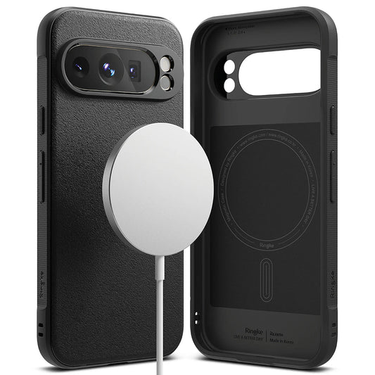 Custodia MagSafe per Google Pixel 9 Pro, Ringke, Onyx, Nera
