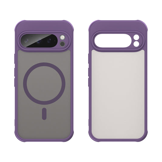 Custodia MagSafe per Google Pixel 9 Pro, Techsuit, HaloFrost II, Viola