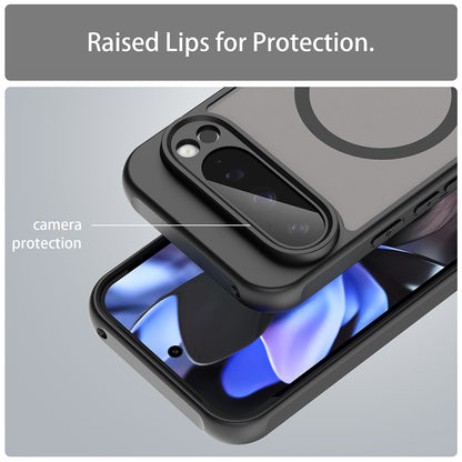 Custodia MagSafe per Google Pixel 9 Pro, Techsuit, HaloFrost II, Nera