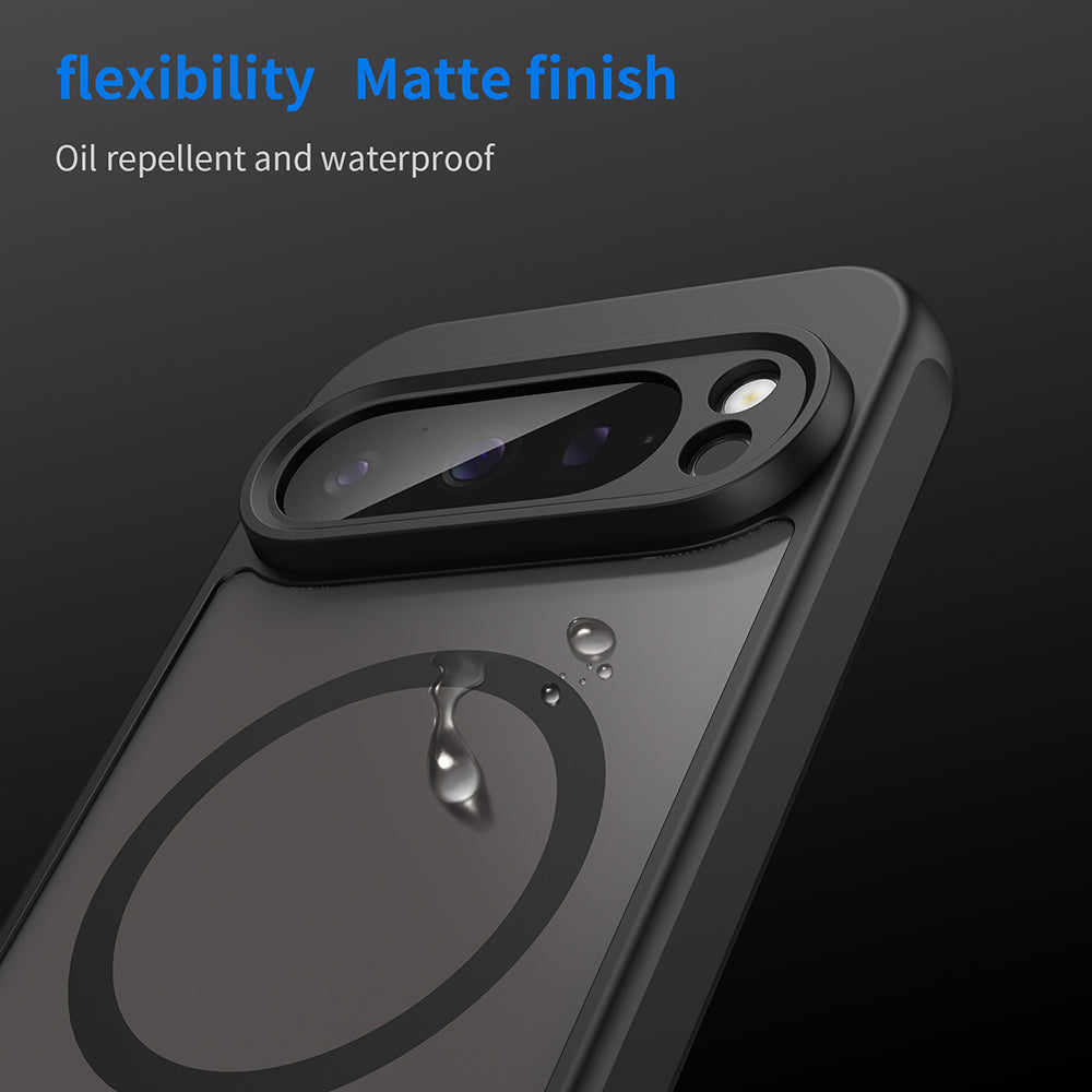Custodia MagSafe per Google Pixel 9 Pro, Techsuit, HaloFrost II, Nera