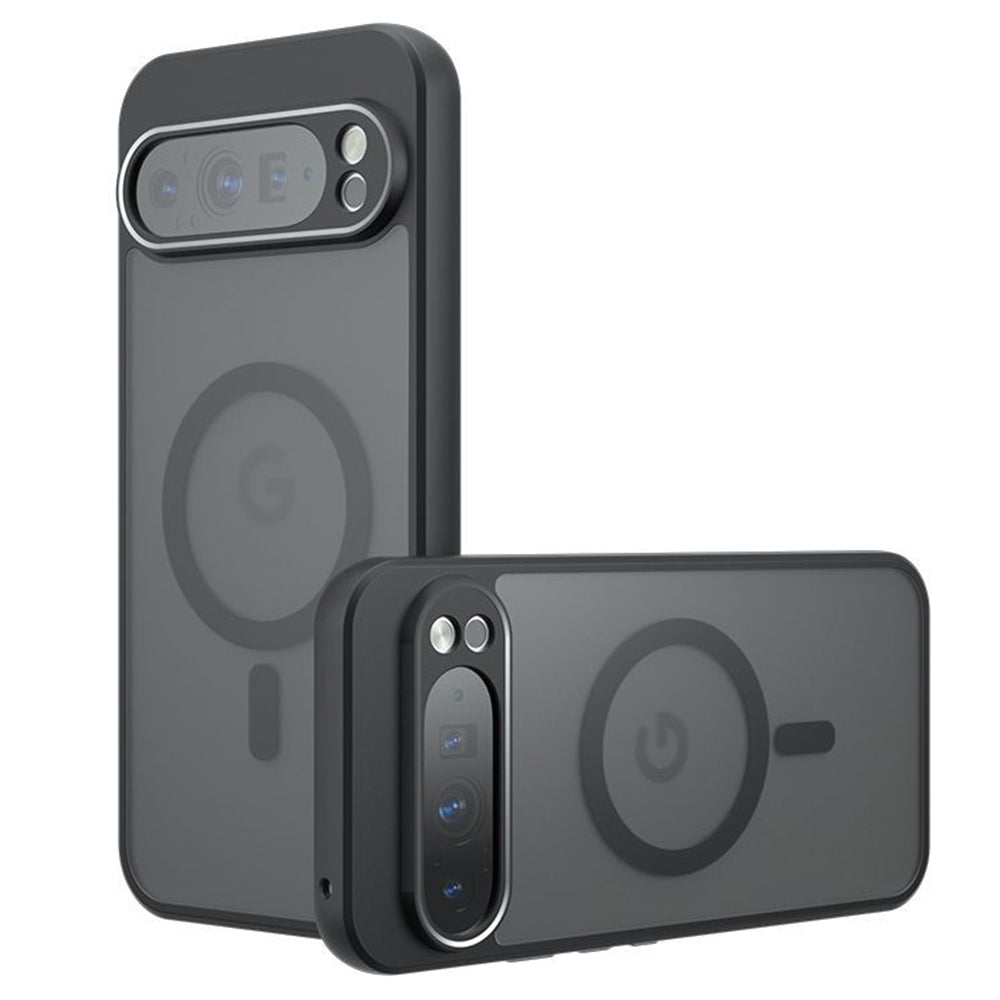 Custodia MagSafe per Google Pixel 9 Pro XL, Techsuit, PureFrost, Nera